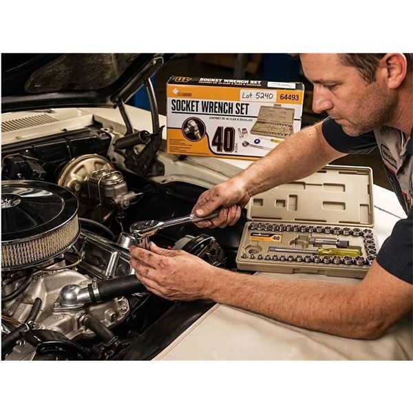 ProGrade 40 Piece Socket Wrench Set 64493