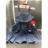Image 2 : Calvin Klein Girls Denim Dress Size 6