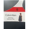 Image 3 : Calvin Klein Girls Denim Dress Size 6