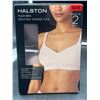Image 2 : Halston Flex Bra 2-Pack, Medium, Multi