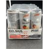 Image 2 : Celsius Sparkling Mango Lemonade 12 x 355ml Can