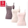 Image 1 : Splendid 3-Pack Camisoles with Built-In Shelf Bra XXL