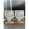 Image 2 : Lot of 2 - Fusion Solar Post Cap Light, Model 16399