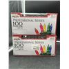 Image 2 : Lot of 2 Brite Star 100-Light Multicolor String Lights Multicolor