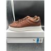 Image 2 : ALDO Tan Leather Sneakers, Size 12