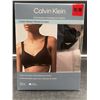 Image 2 : Calvin Klein 2 Pack Cotton Modal Bralette M