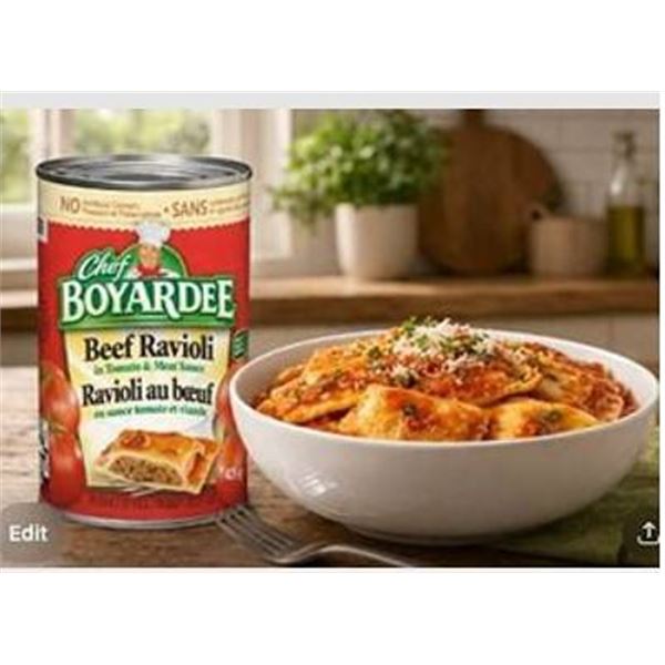 Chef Boyardee Beef Ravioli 12 x 425g Cans