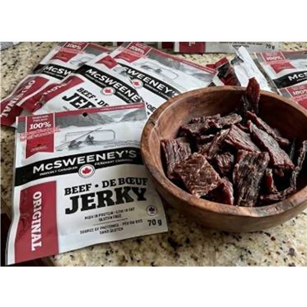 McSweeney's Original Beef Jerky 5-Pack 70g Each