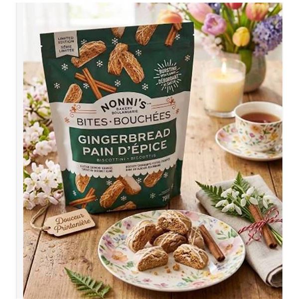 Nonni's Gingerbread Biscotti Bites 794g