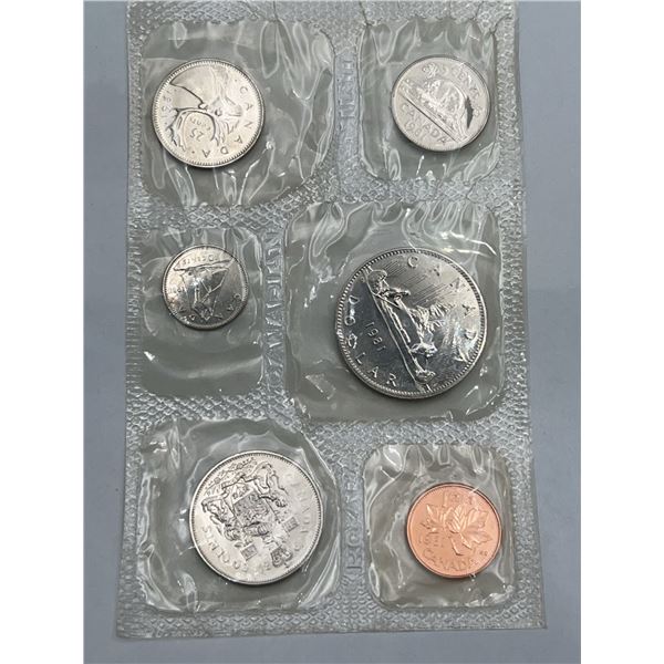1981 Canada Mint Coin Set Uncirculated