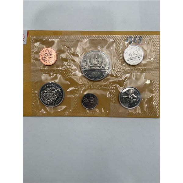 1969 Canada Uncirculated Coin Set