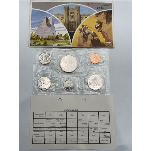 1983 Canada Uncirculated Coin Set