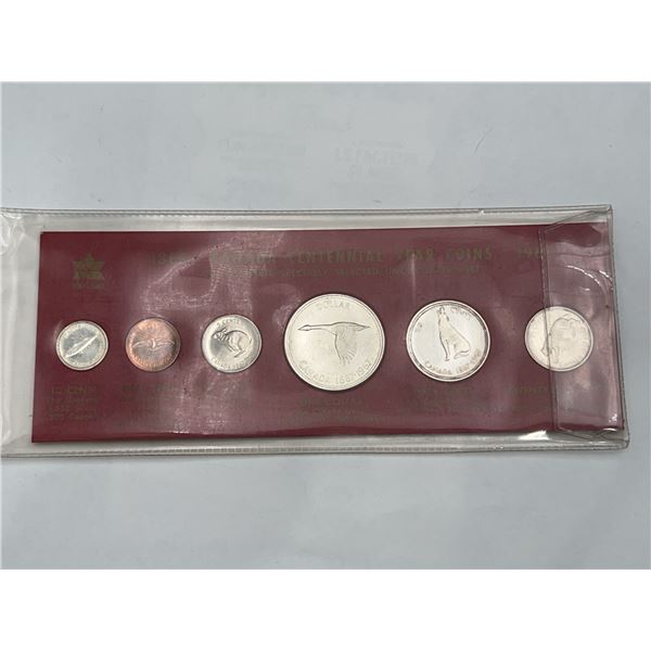 1967 Canada Confederation Coin Set