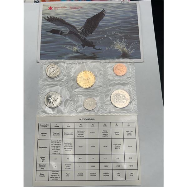 1993 Canada Uncirculated Coin Set