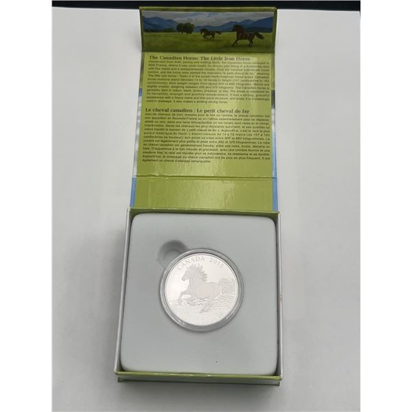 2015 Canadian Horse .999 Silver $100 Coin