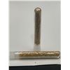 Image 2 : Lot of 2 Large vials Golden flake material