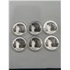 Image 1 : 6 U.S. President Commemorative Medals