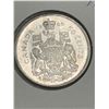 Image 2 : 1966 Canada 50 Cents Silver Coin