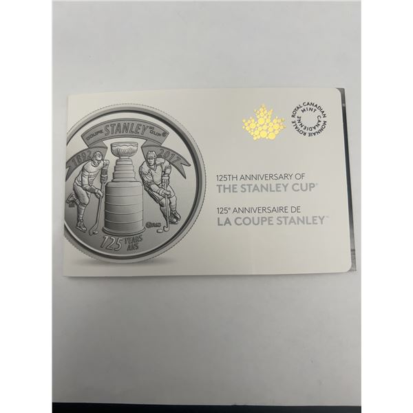 2017 Canada 25 Cent Stanley Cup Coin Set