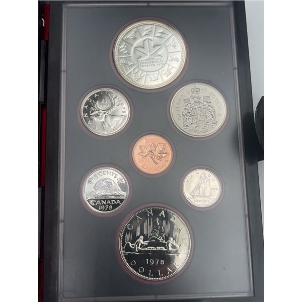 1978 Canada Commonwealth Games Coin Set