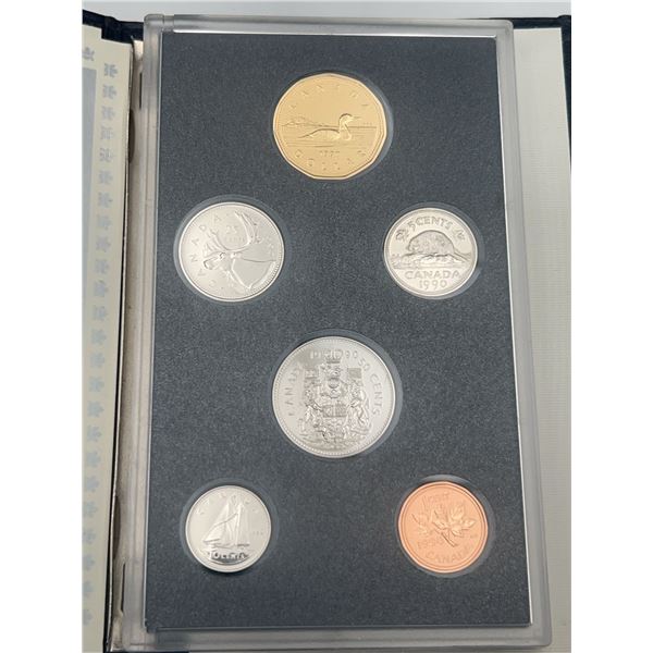 1990 Royal Canadian Mint Proof Set Coins