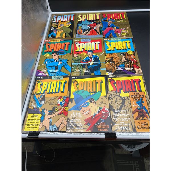 The Spirit The Origin Years Issues 1-9 by Will Eisner