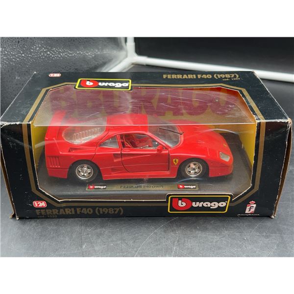 Bburago Ferrari F40 (1987) 1:24 Diecast Model
