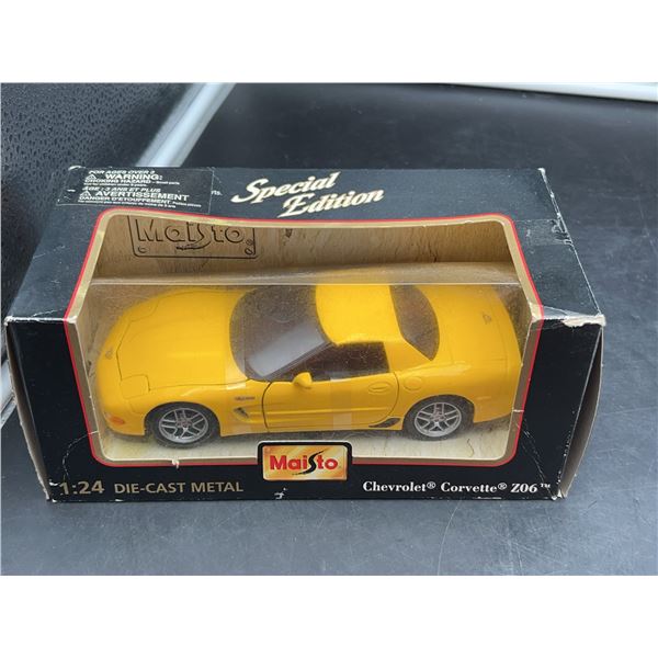 Maisto 1:24 Chevrolet Corvette Z06 Die-Cast Car