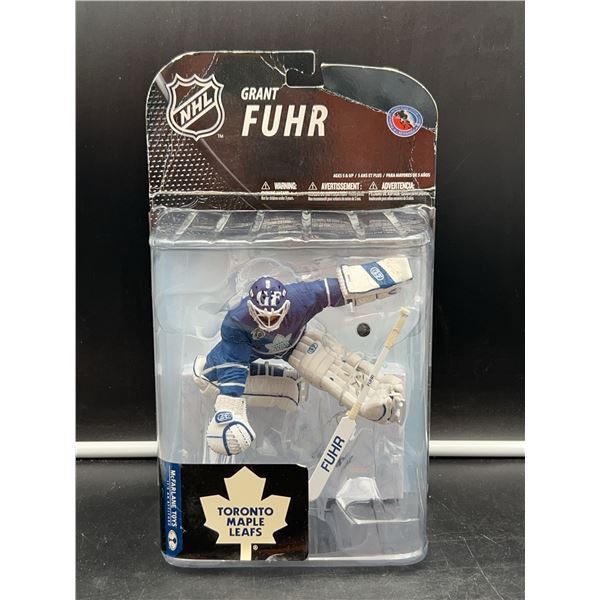 McFarlane NHL 19 Grant Fuhr Toronto Maple Leafs Figure