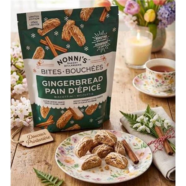 Nonni's Gingerbread Biscotti, 794g Limited Edition