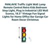 Image 4 : PANLAVIE Traffic Light Wall Lamp Remote LED
