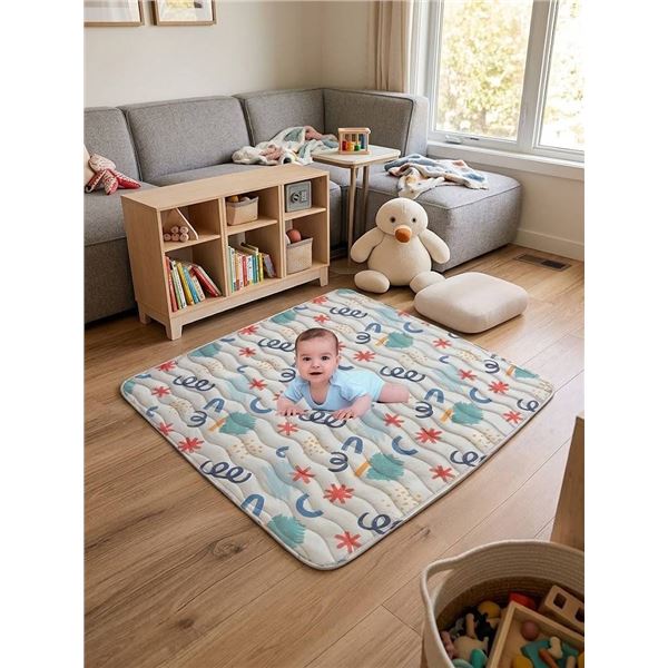 Space Seal Kids Play Mat 71x59 Inches