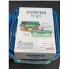 Image 4 : Sistema To Go Lunch Stack Square Containers, Set of 4