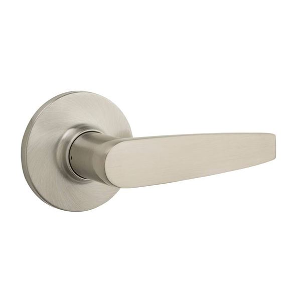 Kwikset Safe Lock Winston Satin Chrome Passage Lever