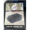 Image 3 : Rothco Canvas Travel Kit Navy Blue (Accessories Not Included)