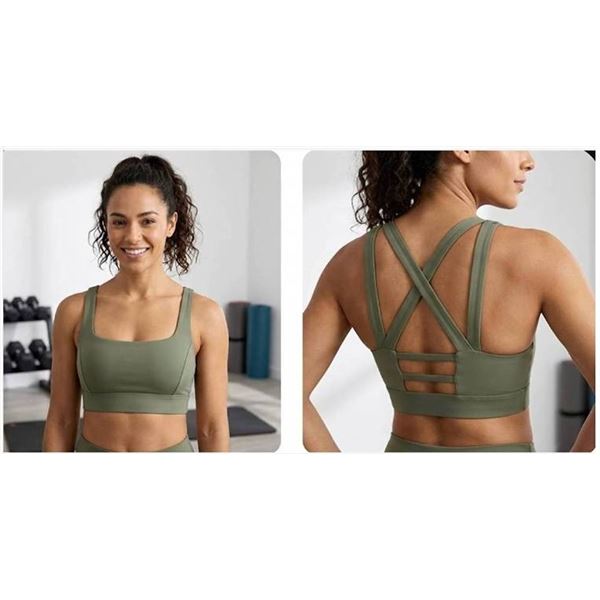 Aurum Square Neck Sports Bra 2-Pack Size L/G
