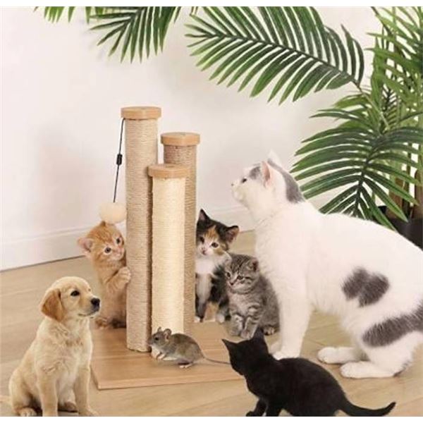 Amazon Basics Triple Cat Scratching Post