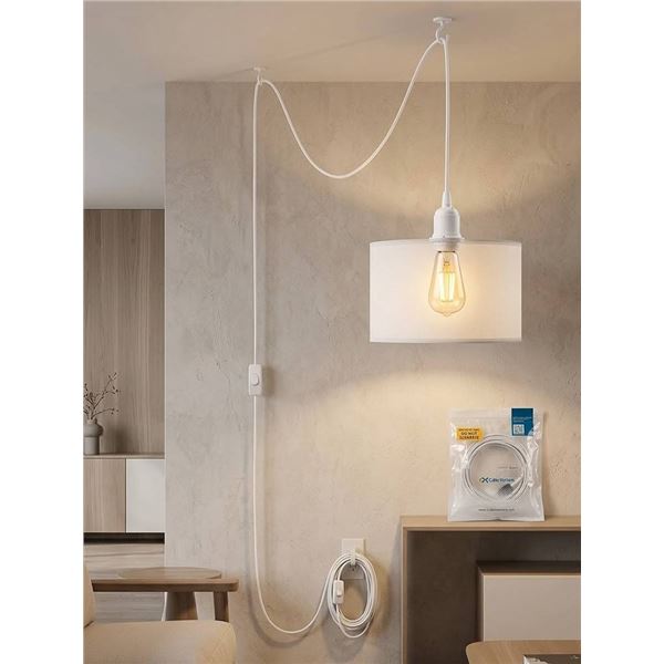 Cable Matters 15ft Hanging Lamp Cord 2-Pack