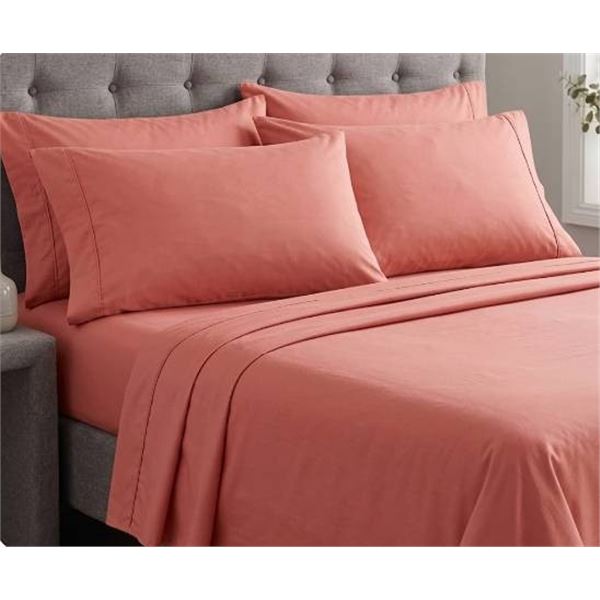 Comfy Bamboo World 4-Piece Queen Sheet Set