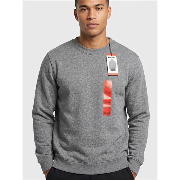 Bench. Gray Crewneck Sweatshirt Size M