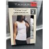 Image 3 : Tahari Ribbed Cotton Tank Top 3-Pack Medium