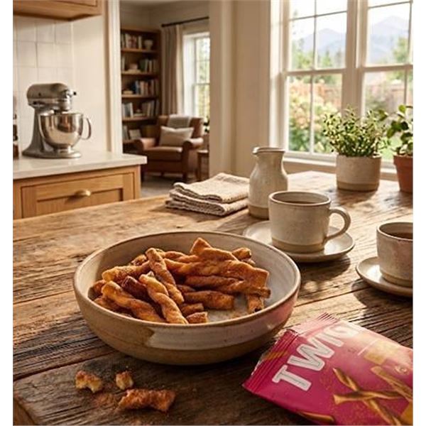 Twigz Cinnamon Churro Pretzels, 12 x 42g