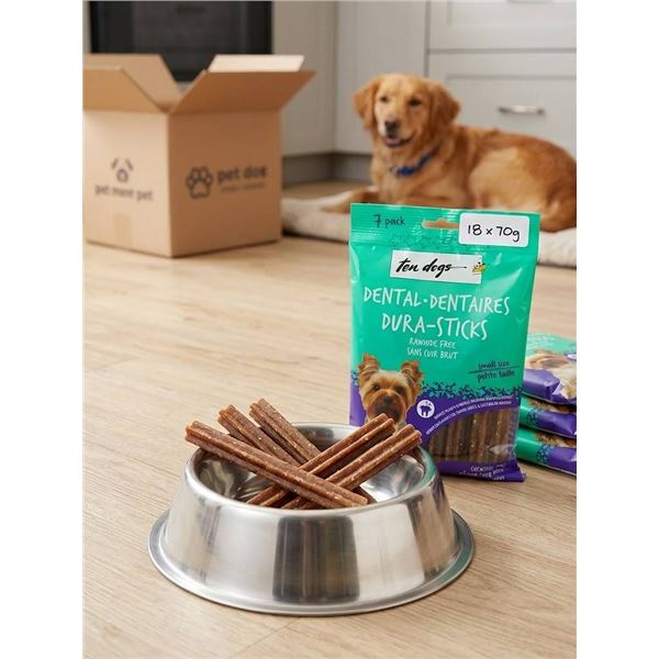 Ten Dogs Dura-Sticks Rawhide Free 18 x 70g