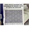 Image 3 : WashLuxe Area Rug and Runner Set 2-Pieces