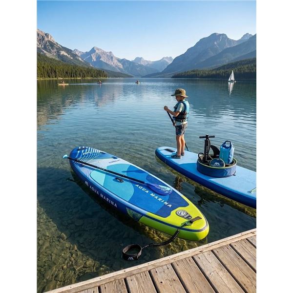 Aqua Marina Vibrant 8' Inflatable Standup Paddle Board