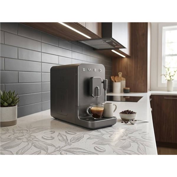 SMEG Espresso Coffee Machine Black