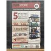 Image 3 : TUFFSTORE 5-Shelf Adjustable Resin Shelving Unit