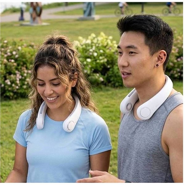 JisuLife Neck Fan 2pk Portable Fan Set