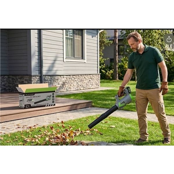 Cordless 20V Max Lithium-Ion Leaf Blower