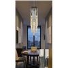 Image 1 : Modern Chandelier with Clear Glass Rods